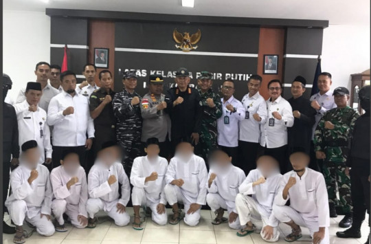 Hari Kesaktian Pancasila: 8 Napiter Nusakambangan Ikrar Setia NKRI